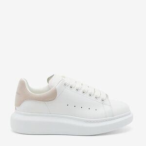 Alexander McQueen White Leather Oversized Sneakers EU 36.5